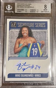 2019 Panini Donruss WNBA - Signature Series Arike Ogunbowale #SS-AOG (AU, RC) - Picture 1 of 2