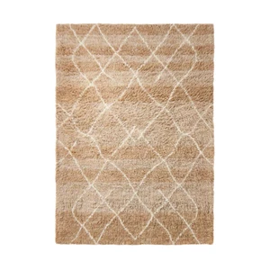 5' x 7' Moroccan Wool Shag Rug Brown - Threshold designed with Studio -$180 MSRP - Picture 1 of 4