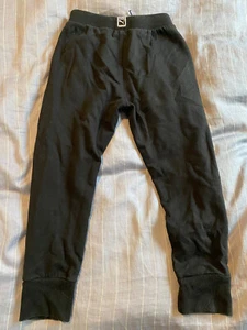 Puma boys sweatpants in black size 7 - Picture 1 of 5