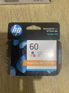 HP ink 60 Tri Colour New Sealed Aug 2025 In Original Boxes - Picture 1 of 1