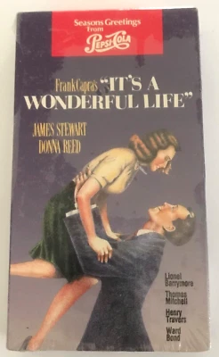 IT'S A WONDERFUL LIFE Pepsi-Cola Promotional VHS Tape BRAND NEW SEALED Foto 1 de 2
