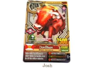 Animal Kaiser Evolution Evo Version Ver 7 Kaiser Rare (A180E: Don Bison) - Picture 1 of 1