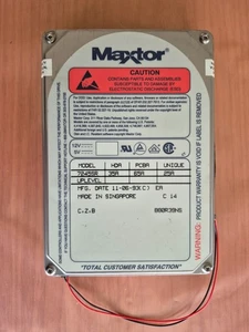 ✅ ATARI TT030 SCSI FESTPLATTE MAXTOR 7245SR mit 245 MB ⭐ sehr guter Zustand ⚡️ - Picture 1 of 6