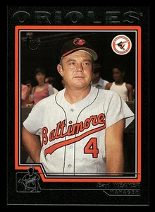 Earl Weaver Baltimore Orioles 2004 Topps Retired Signature Black #34 SN /99 - Picture 1 of 2