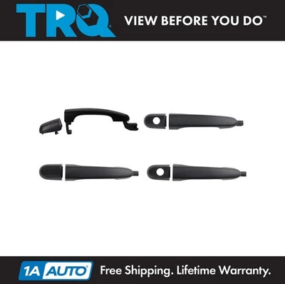 TRQ Exterior Door Handle Set Fits 2005-2008 Kia Sportage Foto 1 de 4