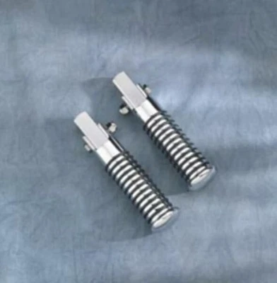 Drag Specialties Custom Footpegs - Stud Mount Motorcycle Street Bike DS-253320 - Image 1 of 4