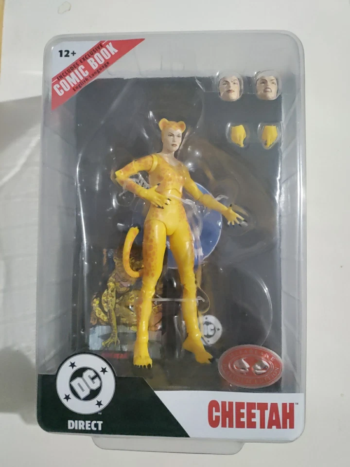 🔥🐆😻DC Direct Cheetah McFarlane Platinum Red Chase  Foto 1 de 1