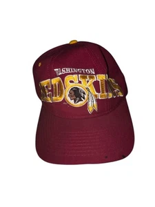 NFL Starter %100 Wool Washington Redskins Arch Snapback Hat Cap Vintage - Picture 1 of 6