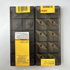 SANDVIK / VBMT160404-MM 2025 / Hartmetalleinsätze 10 Stück - Picture 1 of 5