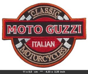 MOTO GUZZI Aufnäher Patches Motorrad Biker Italien Moto GP - Bild 1 von 1