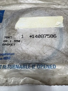 NOS Corvette Oil Cooler to Engine Block Gasket - 1984-91 - GM #14087586 - Picture 1 of 4