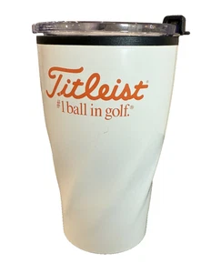 Titleist 16 oz. White Tumbler New - Stainless Steel - Picture 1 of 7