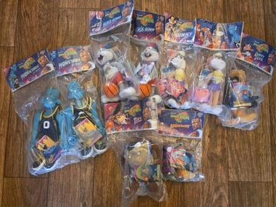 Винтажный McDonalds пространства джем мелодия отряд 1996 плюшевый лот из 9 полный комплект + дополнения - Изображение 1 из 4