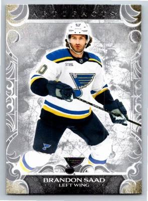 2024-25 Upper Deck Artifacts Brandon Saad St. Louis Blues #6 - Image 1 of 2