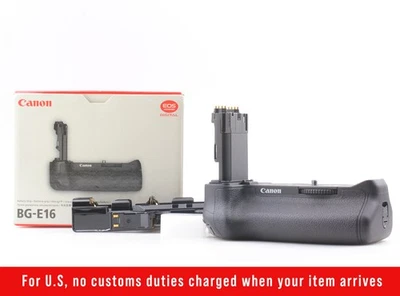 Canon BG-E16 Battery Grip for EOS 7D Mark II From JAPAN [MINT BOXED] - Image 1 of 4