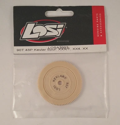 Piezas de camión buggy Team Losi LOSA 3993 90 dientes 48P Spur Gear XX XXX/T XXT XX4 RC Foto 1 de 3