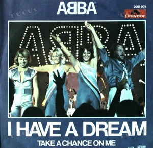 ABBA - I Have A Dream 7in (VG/VG) .* - Picture 1 of 1