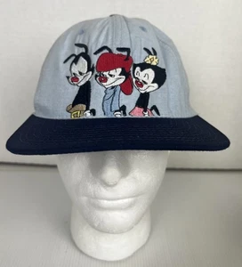 ANIMANIACS Vintage Snapback Cap 90s Era "Be Afraid Be Very Afraid" Warner Bros. - Bild 1 von 9