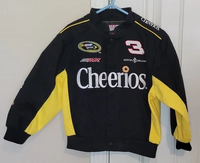Chaqueta de carreras Austin Dillon Cheerios #3 niños talla 6 RCR Sprint Cup nueva sin etiquetas Foto 1 de 4