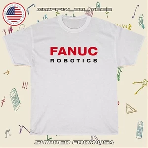 New Shirt Fanuc Robotics Logo American Men's T-Shirt Griffin Tees - Picture 1 of 5