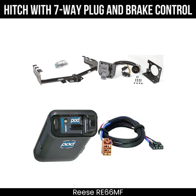 Hitch Tow PKG+ 制动控制 适用于 99-13 Silverado Sierra 1500 HD 2500LD 经典 — 第 1/4 张图片