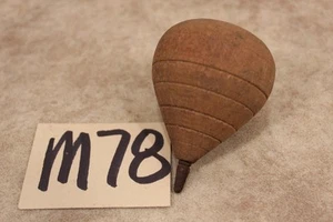 M78 VINTAGE WOODEN SPINNING TOP TOY - Picture 1 of 1