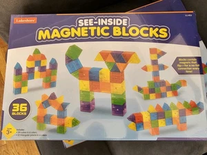 See-Inside Magnetic BLOCKS! Brand NEW! Still Shrink Wrapped. - Picture 1 of 3