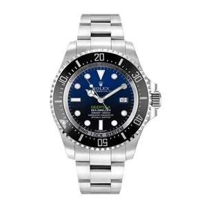 Rolex Sea-Dweller Watch 44MM Blue Index Hour Markers Dial Ceramic - Picture 1 of 10