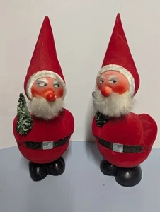Paar Vintage West Germany Santa Süßigkeiten Behälter - Bild 1 von 10
