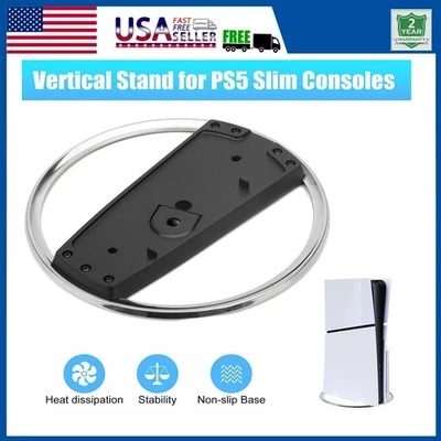 Soporte Accesorios para Consola PS5 NEGRO Soporte Vertical para PS5 PlayStation 5 Slim Foto 1 de 4