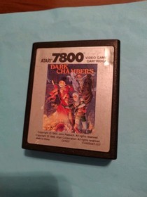 Atari 7800 Game Dark Chambers, Tested And Working, $33 is firm price 