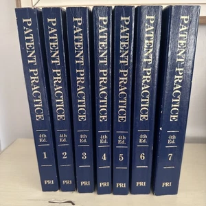 Patent Practice by Irving Kayton Fourth Edition Set Of 7 RARE - Bild 1 von 12