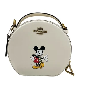 Coach Disney X Coach Canteen Umhängetasche mit Mickey Mouse CM856 Outlet Neu - Bild 1 von 6