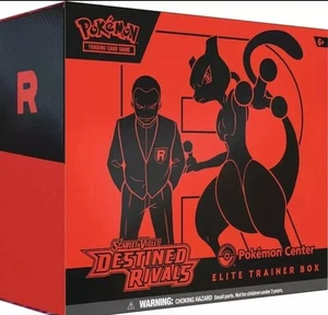 Pokemon Destined Rivals Pokemon Center ETB Elite Trainer Box- Pre-Sale - Picture 1 of 2