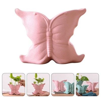  Schmetterlings-Design Blumentopf getrocknete Blumenhalter Blumenhalter Halter - Bild 1 von 4