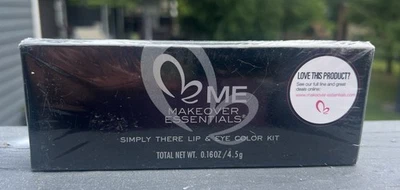 Makeover Essentials Simply There Lip & Eye Color Kit - New In Box - Image 1 of 3