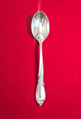 Nueva cuchara Demitasse de plata esterlina internacional Rhapsody, 4-1/8" de largo Foto 1 de 3