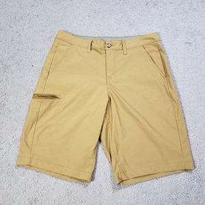 Eddie Bauer Cargo Burlwood Active Fit Nylon Shorts Men's 34 Outdoor Hiking Fish - Picture 1 of 10