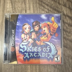 Skies of Arcadia by SEGA (Sega Dreamcast, 2000, RPG, Manual Included)
