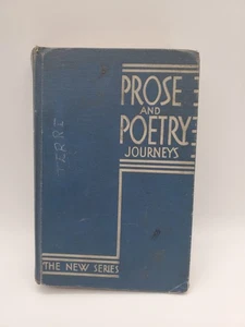 PROSE and POETRY JOURNEYS The New Series Hardcover Vintage 1935 LW Singer Co - Bild 1 von 14
