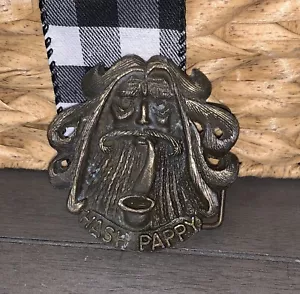 A1 VTG 70s HASH PAPPY STONER HIPPIE BOHO PIPE WEED BUD BELT BUCKLE IMC JR CRAY - Picture 1 of 13