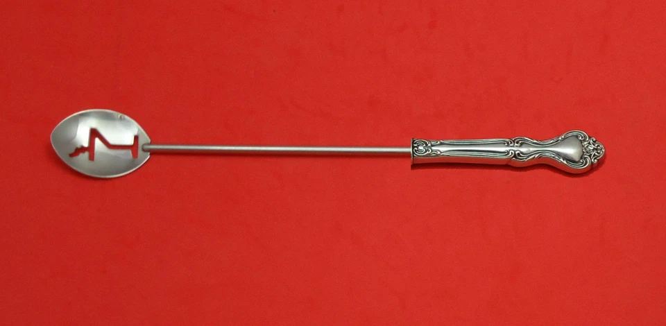 Amaryllis by Manchester Sterling Silver Martini Spoon HHWS  Custom Made - Image 1 of 1