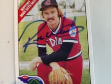 RICK WAITS 1992 MCI Ambassadors Of Baseball World Tour #10 Indians Card '92*