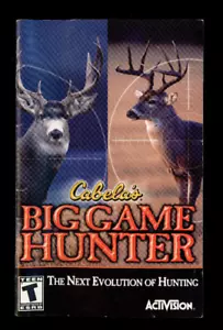 Cabela's Big Game Hunter (Sony PlayStation 2 PS2) *SOLO MANUAL DE INSTRUCCIONES* - Imagen 1 de 2