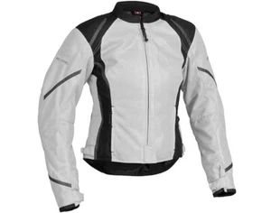 Ladies Mesh-Tex Jacket Silver 2X-Large (515804) By Firstgear - Picture 1 of 4
