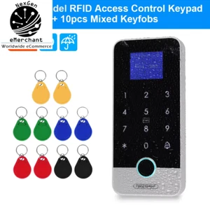 Teclado Controlador de Acceso Puerta RFID Bluetooth Impermeable Tuya 13.56MHz - Imagen 1 de 13