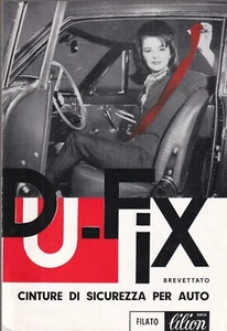 Du-Fix Werbeprospekt Sicherheitsgurte 60er Jahre - Zubehör - Bild 1 von 1