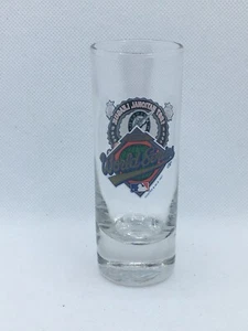 1997 Florida Marlins MLB World Series & National League Champions Shot Glass 4" - Picture 1 of 9