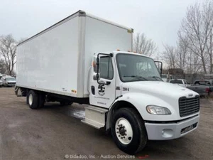 2021 Freightliner M2 S/A 26' Box Delivery Truck DD5 Diesel Lift Gate A/T bidadoo - Picture 1 of 12