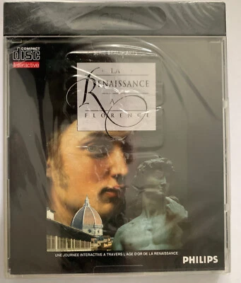 La Renaissance à Florence CD-I Video Game Software Complete 1992 sous blester - Image 1 of 2